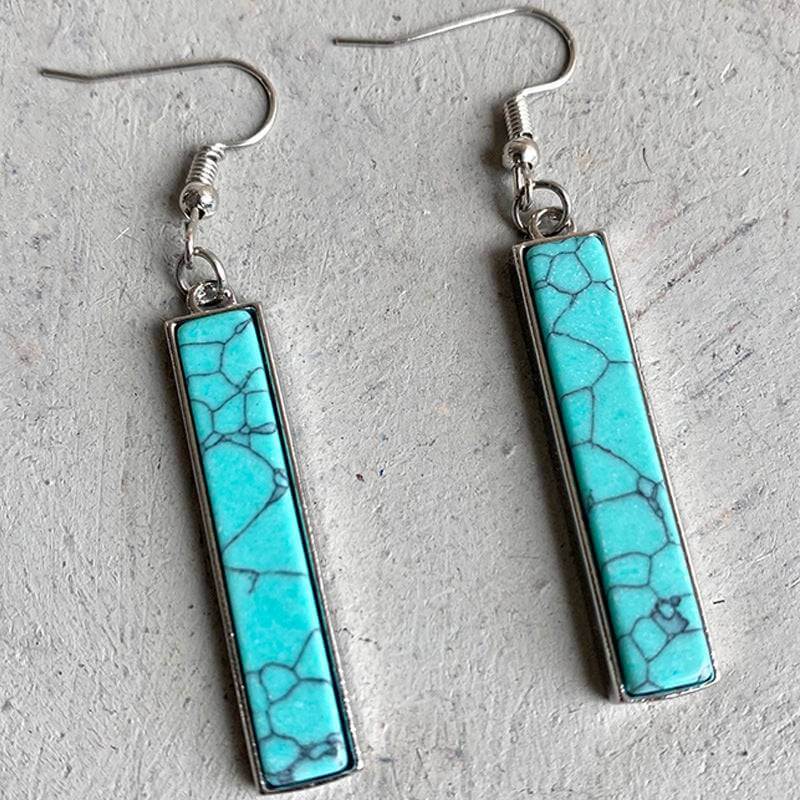 Western Turquoise Vintage Earrings