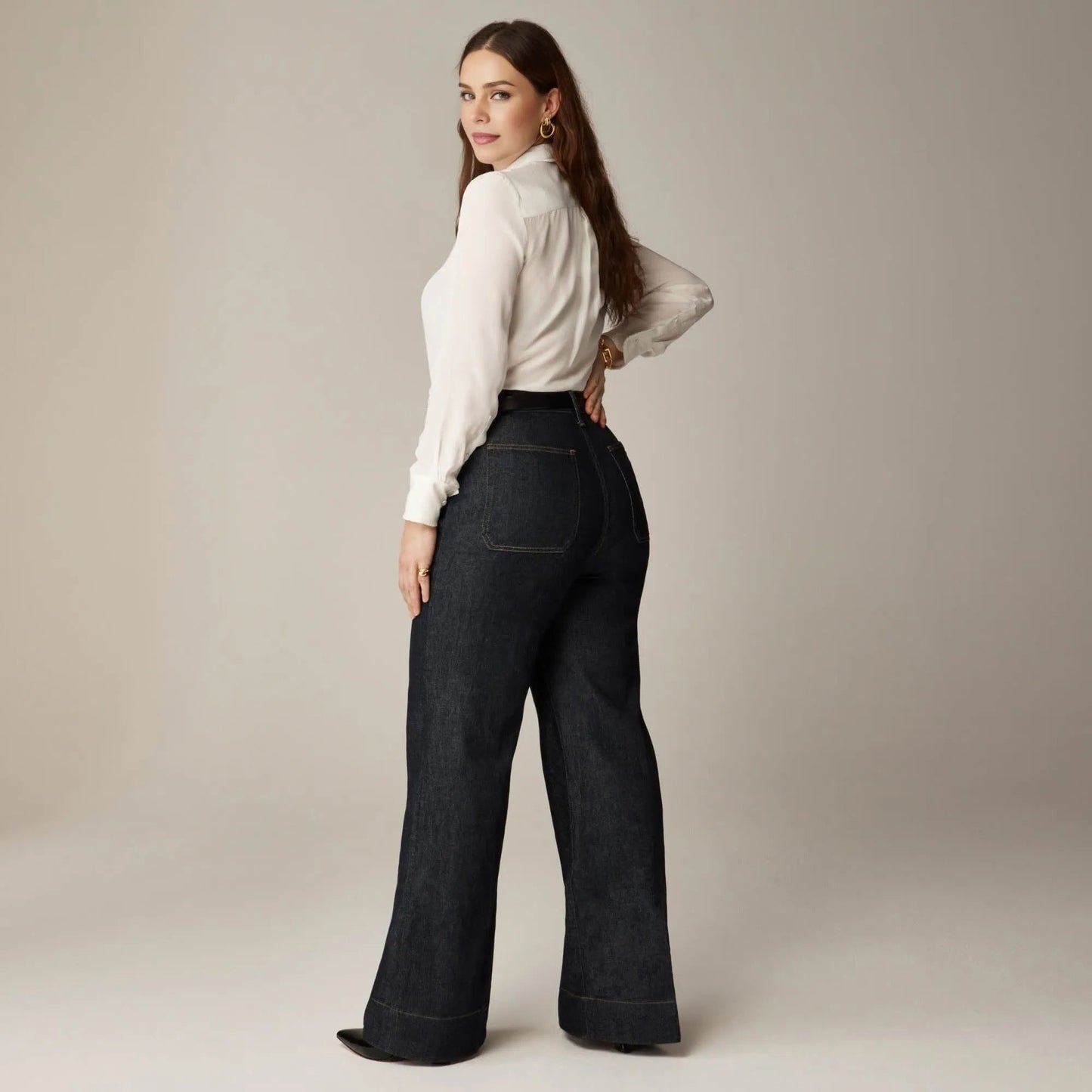 Last Day 50% OFF🔥Tummy Control Sailor Wide Leg Trouser (Buy 2 Free Shipping)