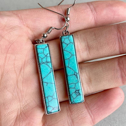 Western Turquoise Vintage Earrings