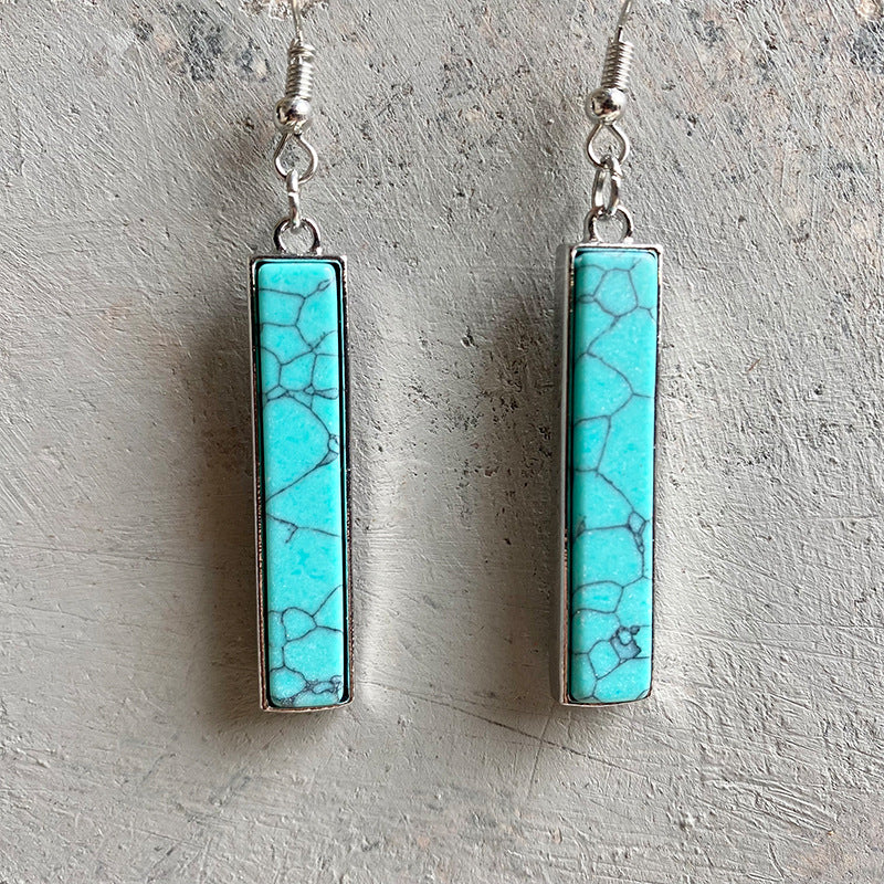 Western Turquoise Vintage Earrings