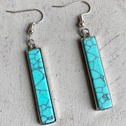 Western Turquoise Vintage Earrings
