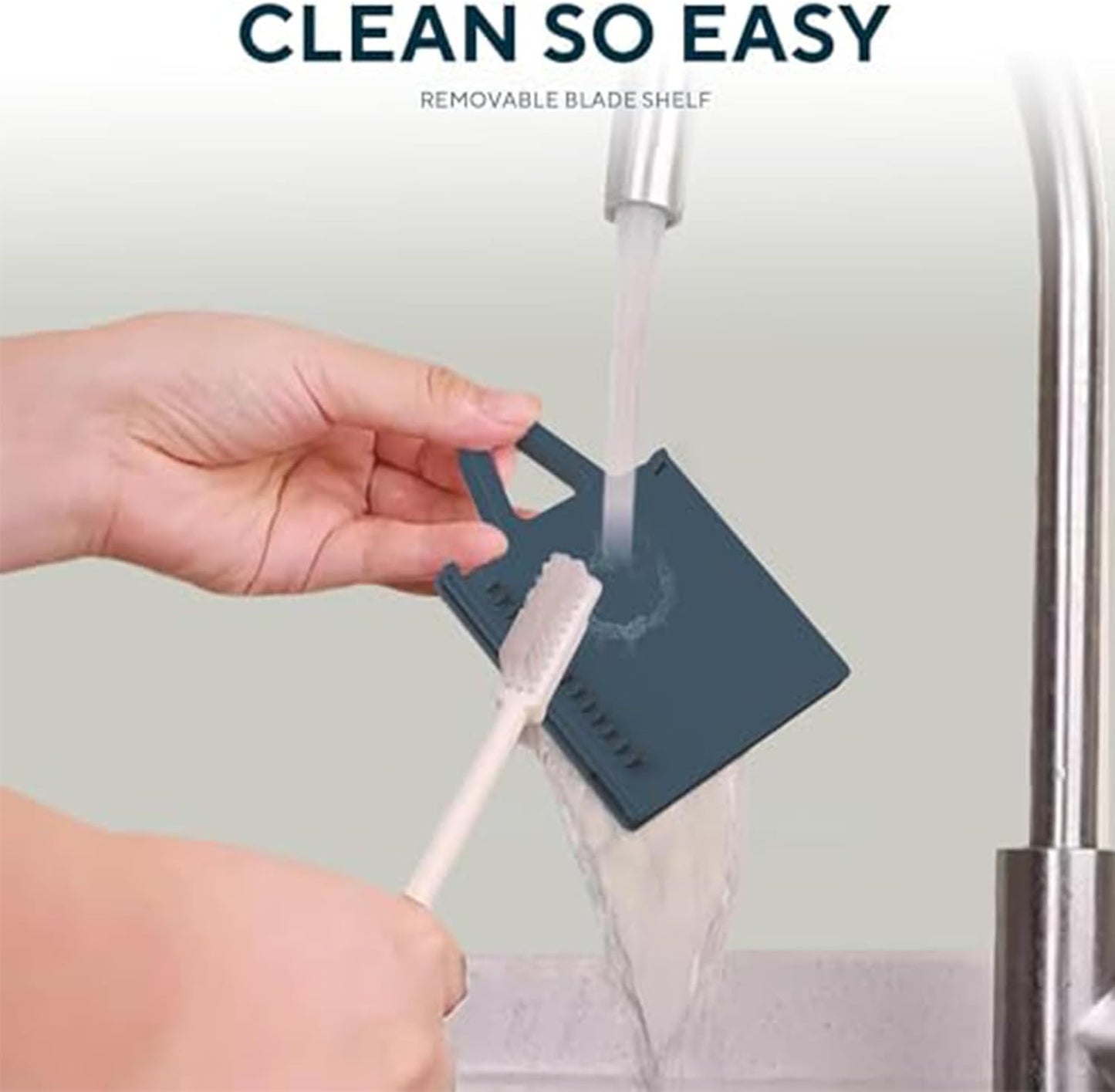 Last Day 50% OFF🔥-Eletronova Safe Mandoline Food Slicer, Vegetable Slicer for Kitchen, Mandoline Potato Slicer