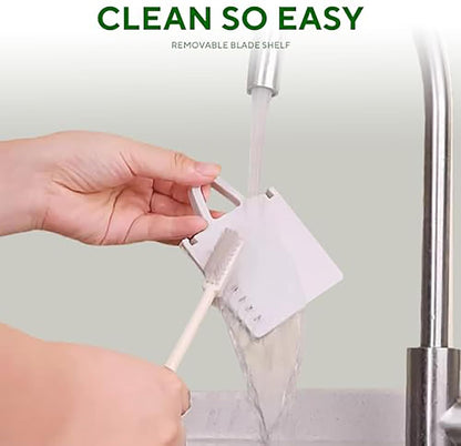 Last Day 50% OFF🔥-Eletronova Safe Mandoline Food Slicer, Vegetable Slicer for Kitchen, Mandoline Potato Slicer